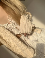 General Shirring Strap Top (White)