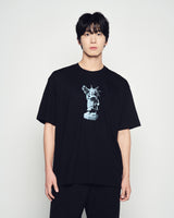 25FW 3D ACベアスタチューオフリバティショートスリーブTシャツ ブラック