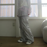 Shirred Skirt Pants