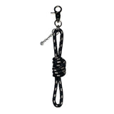 rope keyring (black)