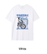 ハディンバイクグラフィック半袖Tシャツ