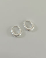Rosé earring (silver)