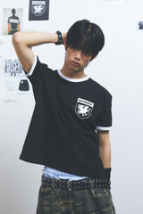 Camo Layered Shorts (Stripe)