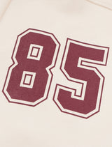 [起毛]UNISEX Football Numbering Heavy Terry Hood Cream (FCE4TS656K)