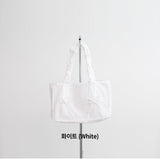 Arina Shirring Ribbon Shoulder Bag