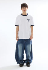 リンガーTシャツ ホワイト