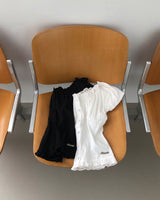 [ORIGINAL] Dana Ruffle-Button Blouse