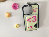 [MADE] ナンバー3 エモジ ケース+カードスロット (Green)