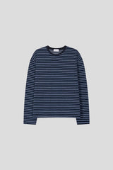 トフ ストライプド ロングスリーブ