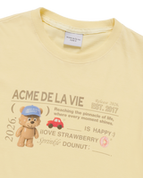 26SS WOMAN タイピングプロフィール半袖Tシャツ