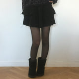 Remen frill mini skirt
