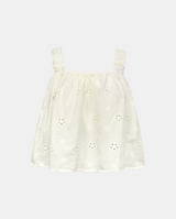 Delphine Punching Sleeveless Blouse