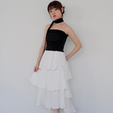 unique frill skirt