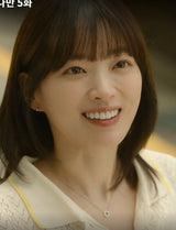ペブル925シルバースタッドピアスE043-05H (Worn by Chun Woo-hee)