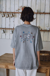 26SS★ガーデン ピース ピグメント ショートスリーブ Tシャツ