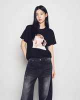 25FW WOMAN ADLVベビーフェイスヨーン半袖Tシャツ