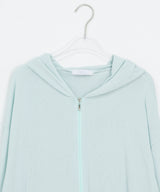 Hona Summer Loose Fit Cool Span Hood Zip-Up