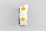 [3PACK] 1507 UNISEX DOT BASIC SOCKS - big dot white colorpack