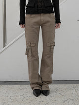 Derron Washed Slim Cargo Pants