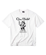 LB One Bullet ウォッシュドT (アイボリー)