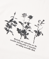 Roses Short Sleeve _ White
