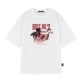 ヴィンテージ ホースプリント オーバーフィット ショートスリーブTシャツ-SHIRT