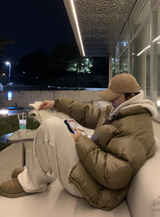 【Setup】Logane Base Brushed 2-WAY Hooded Zip-Up Setup