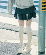 gater tiered skirt(gray)