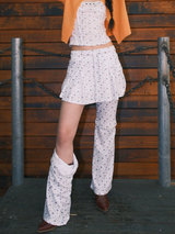 The "dazzle culottes" floral three - way detachable culottes
