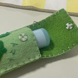 [MADE] Pudding Lip balm Key ring
