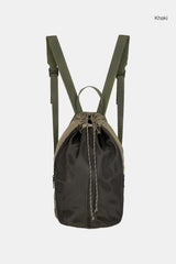 Our draw string net backpack