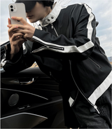 way leather biker jacket