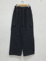EYELET CARGO STRING PANTS (3COLOR)