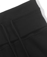 フォルディングスウェットマキシスカート_Black