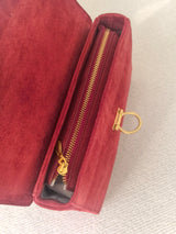 Suede Faux Leather Vintage Tote Cross Bag