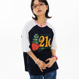 21C フロッグオーバーフィットラグランtシャツ