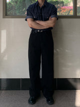 Radado Rivet Short Sleeve Denim Shirt