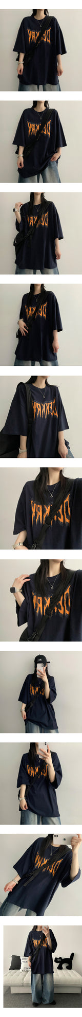 Fade Deck Over Fit Short Sleeve Tee