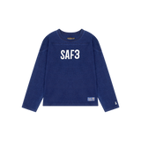 1/2リージョンモータースクラブインディゴデニム長袖Tシャツ