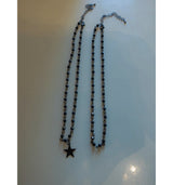 cross dubble necklace (2type)