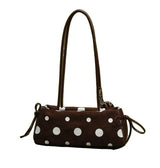 Polka Dot Heart Long Shoulder Bag
