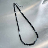 Minimalist Tactical Black & Silver Chain