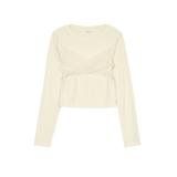 バレエタイリボントップス (3 COLORS)