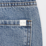 デニムストラップワイドパンツ code 18105
