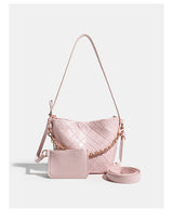 Classic Tweed Quilted Chain Bag - A must-have tweed shoulder bag for formal looks