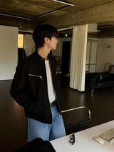 Veil Suede Rider Jacket (3color)