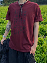 Maze Mirror Short-Sleeve T-Shirt (4 Colors)