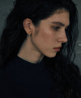 [925 silver] Deux.silver.195 / bout earring (silver)