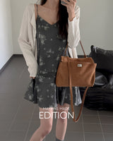 MADE. Silky Pleated Cardigan