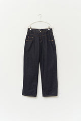 Blade Stitch Wide Denim